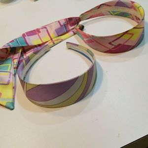 2 Funky Wide Headbands Bundle